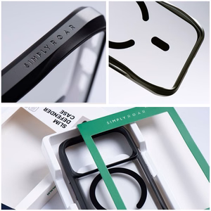 ROAR SLIM DEFENDER Suojakuori IPHONE 17:lle MagSafe-yhteensopiva musta