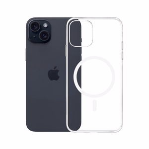 3mk Clear MagCase Apple iPhone 15:lle - läpinäkyvä