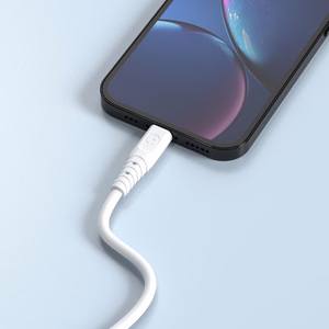 Dudao kaapeli USB USB-C 6A 1m valkoinen