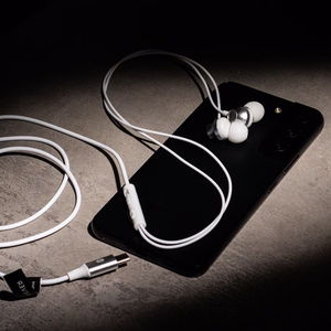 Forever langalliset kuulokkeet EP-02 USB-C, valkoiset