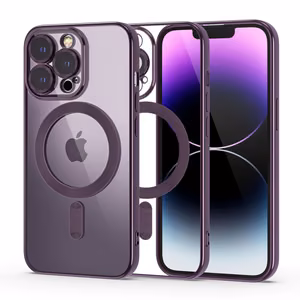 Tech-Protect MagShine Line MagSafe iPhone 14 Pro Suojakuori - violetti