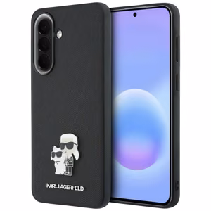 Karl Lagerfeld case for Samsung A57 (Saffiano with K&C Metal Logo) black
