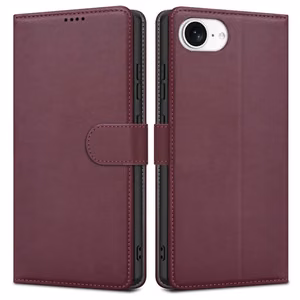 Case Fancy Wallet Xiaomi Redmi 15C 4G burgundy