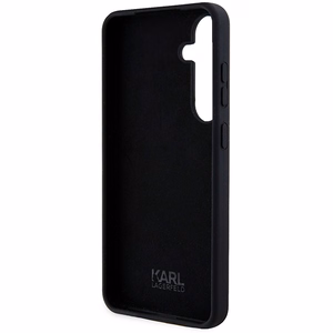 Karl Lagerfeld Silikoninen Ikonik Suojakuori Samsung Galaxy S24+:lle - musta