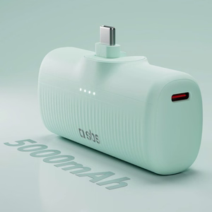 SBS EcoPower 5000 mAh 10W tehopankki sisäänrakennetulla USB-C-portilla - vihreä