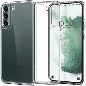 Spigen Ultra Hybrid tapauksessa Samsung Galaxy S22 kristallinkirkas