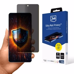 3mk Silky Matt Privacy™ -yksityisyyssuojakalvo Realme GT 7:lle