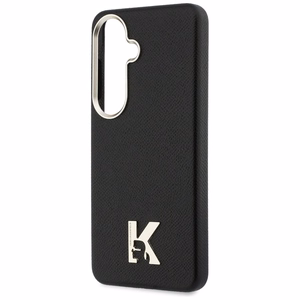 Karl Lagerfeld Suojakuori K Metal Logo MagSafe Samsung Galaxy S26:lle musta