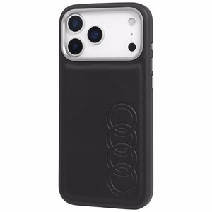 Audi TT keinonahkainen MagSafe-suojakuori iPhone 17 Pro Max - musta