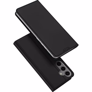 Dux Ducis SKIN PRO lompakkosuojakuori Samsung S25 musta