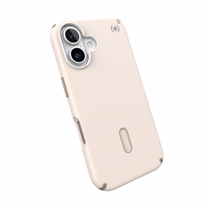 Speck Presidio2 Pro -suojakuori MagSafe- ja ClickLock-tuella iPhone 16:lle, Bleached Bone/Heirloom Gold