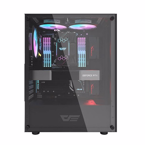 Tietokonekotelo Darkflash DK100 (musta)
