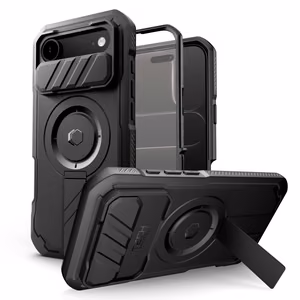 Tech-Protect Kevlar MagSafe Suojakuori iPhone 17 Air:lle - Musta