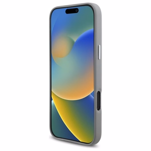 BMW Sign Full Wrapped Metal MagSafe suojakuori iPhone 16 Pro Max:lle - harmaa
