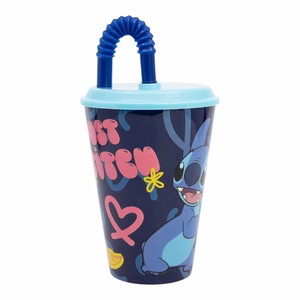 Disney Stitch Palms -muki pillillä, 430 ml