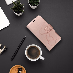 MEZZO-kirjakotelo SAMSUNG A36 5G nalle ruusukulta