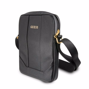 Guess Saffiano 10 tabletin laukku - musta