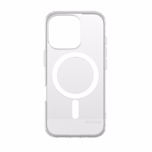 Incase Slim Case -suojakuori MagSafe-tuella iPhone 16 Pro -puhelimelle, läpinäkyvä