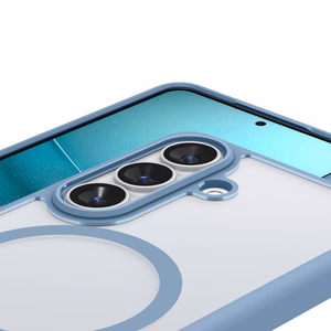 Spigen Ultra Hybrid Mag MagSafe Case for Samsung Galaxy S26+ - Clear Blue
