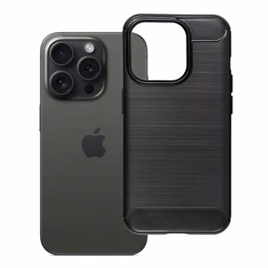Suojakuori iPhone 15 PRO Carbon 2.0 musta