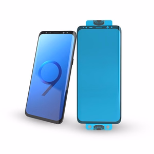 3D Edge Nano Flexi Glass Hybrid Full näytönsuoja kehyksellä Samsung Galaxy S21+ 5G (S21 Plus 5G) musta