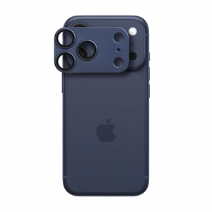 AR+AF Täysmetallinen karkaistu lasi IPHONE 17 PRO MAX:lle sininen