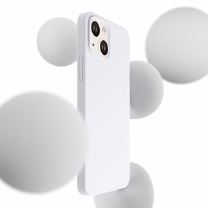 3mk Hardy Silicone MagCase Suojakuori iPhone 14 Plus:lle - valkoinen