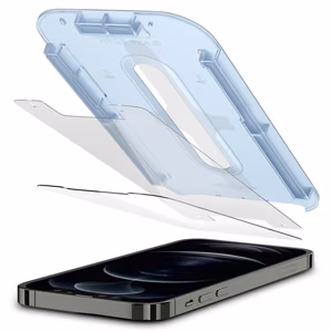 Spigen Glas.tR EZ Fit karkaistu lasi iPhone 12 / iPhone 12 Pro - 2 kpl.