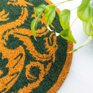Game of Thrones House of the Dragon -pyöreä ovimatto, halkaisija 50 cm
