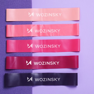 Wozinsky WGO-5A mini aktivointivastuskuminauhat TPE-materiaalista - 5 kpl