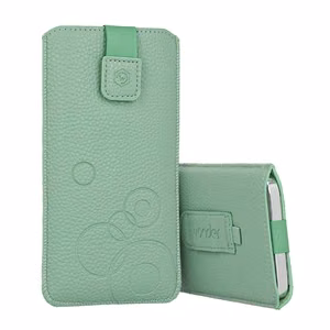Wonder Deko Pussisuojakuori (Koko S) Nokia 105 2019:lle/150:lle/216:lle vihreä
