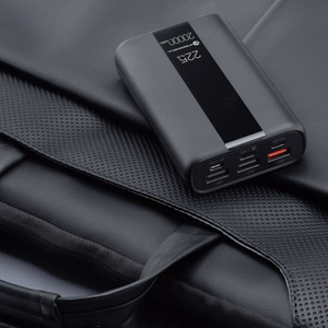 Varavirtalähde Forcell F-Energy Energo P20K2 QC3.0 PD 3A 22,5W 20000 mAh musta