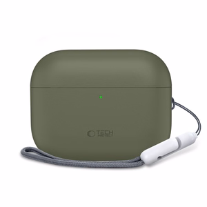 Tech-Protect Silikoninen Suojakuori AirPods Pro 3 -lle - vihreä