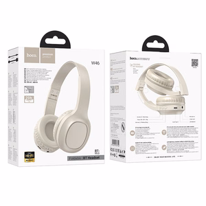 Wireless headphones Hoco W46 milky white