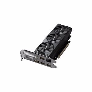 GIGABYTE GeForce RTX 5050 OC Low Profile 8G Näytönohjain - 8GB GDDR6, 128bit, PCI-E 5.0, 2587MHz Core Clock, 2 x DP, 2 x HDMI, NVIDIA DLSS 4, GV-N5050OC-8GL