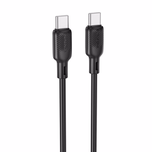 USB-kaapeli Borofone BX113 60W USB-C - USB-C 2.0m musta