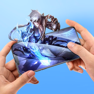 10 Borofone BF6 Diamond Armor Full Screen HD -suojalasin pakkaus iPhone 17e / 16e / 14 / 13 / 13 Pro -puhelimelle