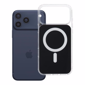 Suojakuori laitteelle iPhone 18 Pro Max / 17 Pro Max: Clear Fusion Mag Cover, MagSafe-yhteensopiva, väri: musta