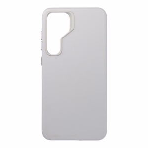 Nahkainen Mag Cover -suojakuori Samsung S25 PLUS:lle yhteensopiva MagSafen kanssa harmaa