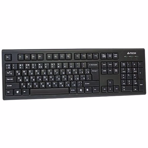A4Tech KR-85 näppäimistö USB QWERTY US English musta