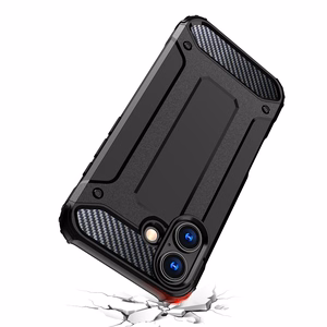 Hybrid Armor Suojakuori iPhone 17:lle - musta