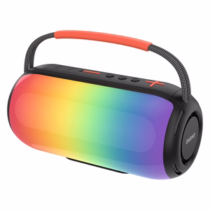Dudao Y21 langaton kaiutin RGB-taustavalolla Bluetooth 5.3 - musta