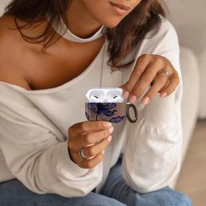 Tech-Protect Lamano Suojakuori AirPods 3 Pro:lle - Ruskea ja Violetti