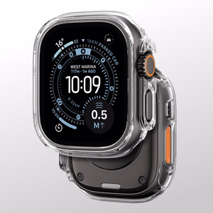AmazingThing Minimal suojaava kuori Apple Watch Ultra 3 49mm:lle - läpinäkyvä