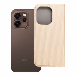 Läppäkotelo Oppo Reno 15 PRO 5G Smart Case Book kultainen