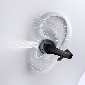 Mustat Borofone BW100 Sunshine TWS Bluetooth -kuulokkeet