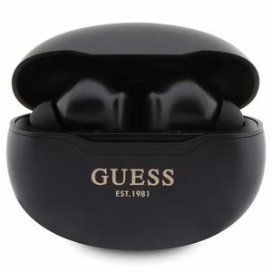 Guess GUTWST50EK TWS Bluetooth-kuulokkeet + telakka-asema - musta Classic EST