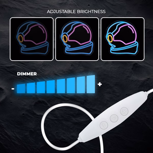 Neon PLEXI LED ASTRONAUT multicolor FPNE22 Forever Light