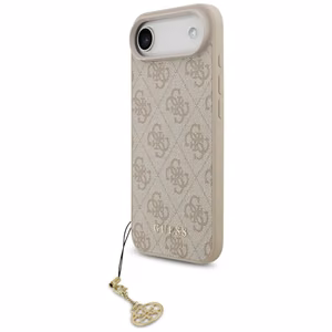 Guess 4G Charms Collection MagSafe Suojakuori iPhone Airille - vaaleanpunainen