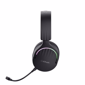 Trust GXT 491 Fayzo Kuulokkeet mikrofonilla langallinen ja langaton pääpanta pelaaminen USB Type-C Bluetooth mustat